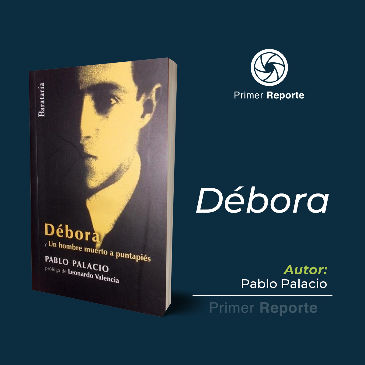 primereporte's tweet photo. En 1927 Pablo Palacio escribe Débora, novela antirromántica por excelencia en la que el amor no es más que un deseo y una búsqueda, la añoranza de algo imposible.
#SomosHijosDeLoja https://t.co/n2aUfHV649