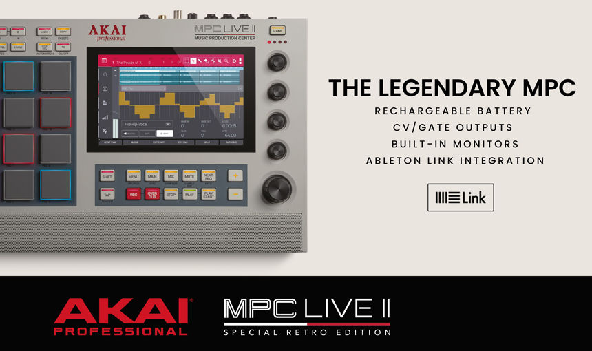 Rechargeable Standalone MPC Live