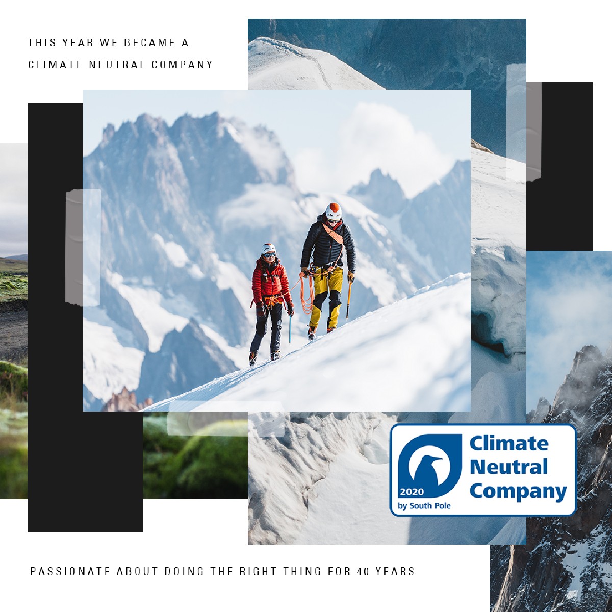 rab_equipment's tweet photo. We're proud to share with you that we're now a Climate Neutral Company certified by the independent climate solutions provider @southpoleglobal, who will accompany us on our road to achieving Net Zero Emissions by 2030 🙌

#netzero #climateneutral #sustainability https://t.co/6uLzY0rmjG