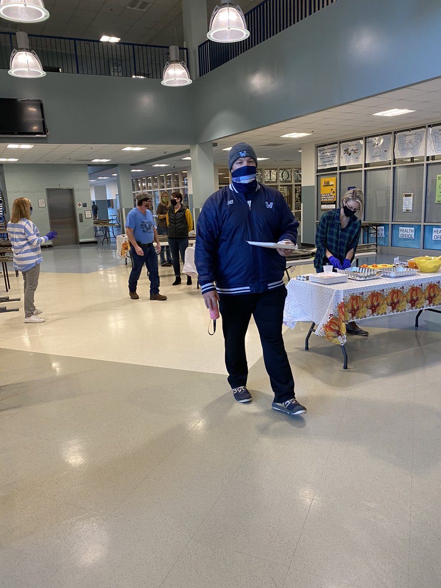 WHS_Pioneers's tweet photo. Our Friends of WHS spoil us!! Thank you for the wonderful Thanksgiving breakfast, parents! It was delicious and encouraging. We are so thankful for your support! #WHSPioneerPride #WeAreWatauga #BestPlace2Learn #BestPlace2Work #BestCommunitySupport https://t.co/ICqeCb6r58