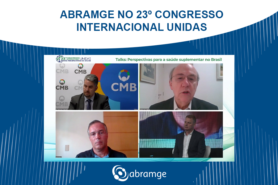 abramge1's tweet photo. Em 11 de novembro o Presidente da Abramge Reinaldo Scheibe participou do 23º Congresso Internacional Unidas, no painel “PERSPECTIVAS PARA A SAÚDE SUPLEMENTAR NO BRASIL”, junto com representantes da Unidas, FenaSaúde e CMB. https://t.co/PkUMDLRiFo