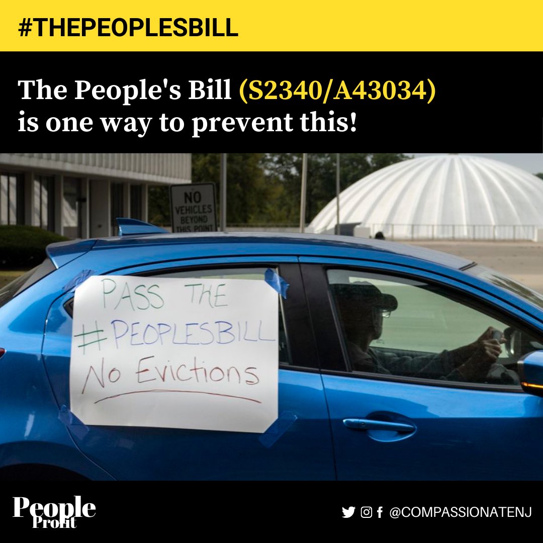 CompassionateNj's tweet photo. #CompassionateNJ #ThePeoplesBill #ProfitOverPeople https://t.co/v7EOHyD2z1