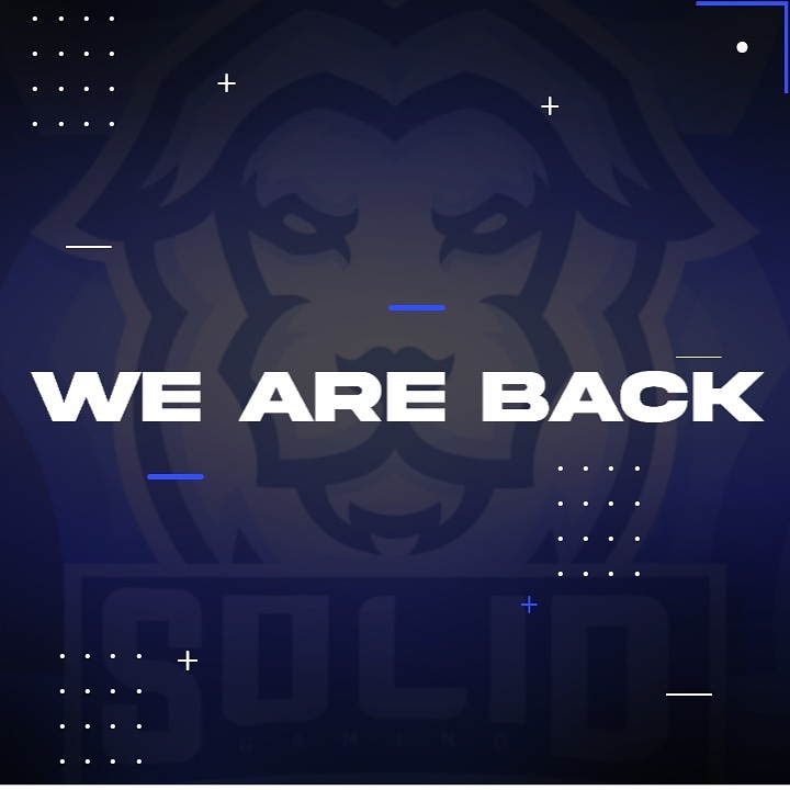 SolidGamingg's tweet photo. We are back 💙🔥
#WeAreSolid #SolidOnTop https://t.co/8CV1J40wOI
