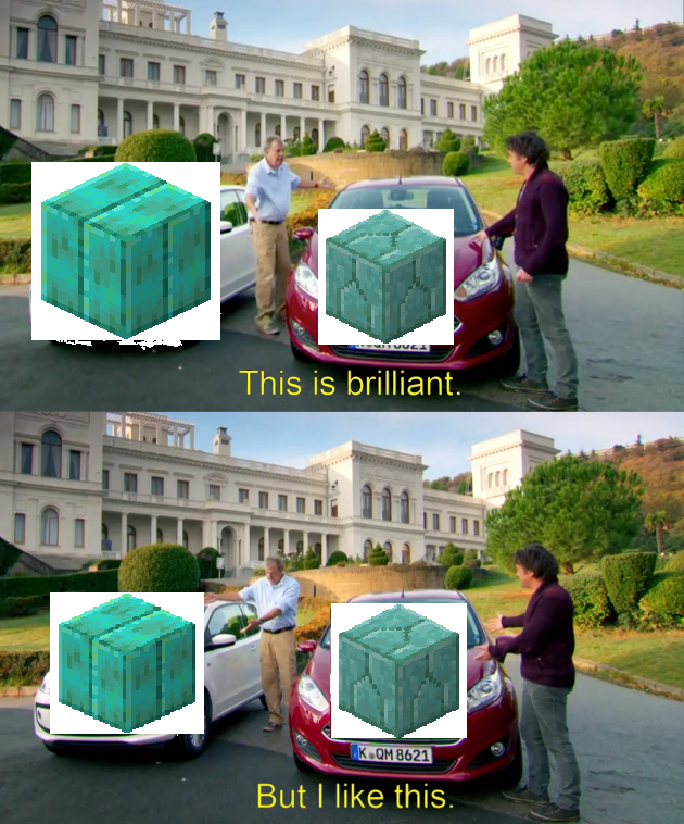 MinecraftMeme16's tweet photo. Which do you like better https://t.co/ljdLDhZmty