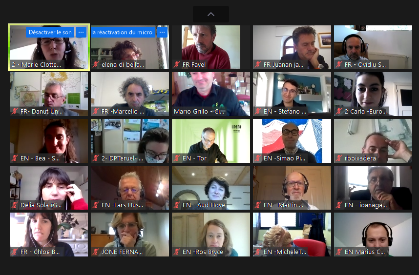 Euromontana's tweet photo. A big thank you to all our members who made our virtual General Assembly a great moment of cooperation and inspiration 👏 Congratulations to our new Board members: a great team for the work ahead! 🌄 https://t.co/q8u5URKo97