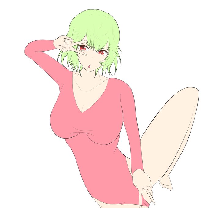 pixivのリクエスト絵進捗。
レーオタなポージング… 