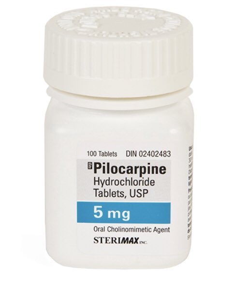 dr_ahmed444's tweet image. Pilocarpine

من استخداماته زيادة افراز اللعاب في الفم خاصة للمرضى اللي يعانون من جفاف الفم بعد العلاج الاشعاعي لسرطان الرأس والرقبة بسبب تأثر الغدد اللعابية بهذه الاشعة.

له بعض الأعراض الجانبية مثل:

زيادة في التعرق

الاسهال

التبول الزائد... وغيرها

#oralmedicine
#طب_الفم