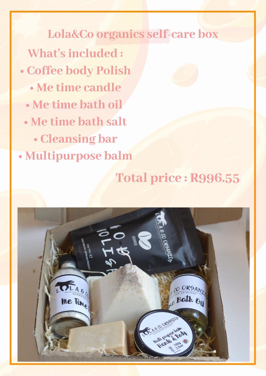 lolaandcoorgnic's tweet image. Get your #selfcarebox And enjoy the spa 🧖🏾‍♀️ treatments at home! #GirlzTalkZa