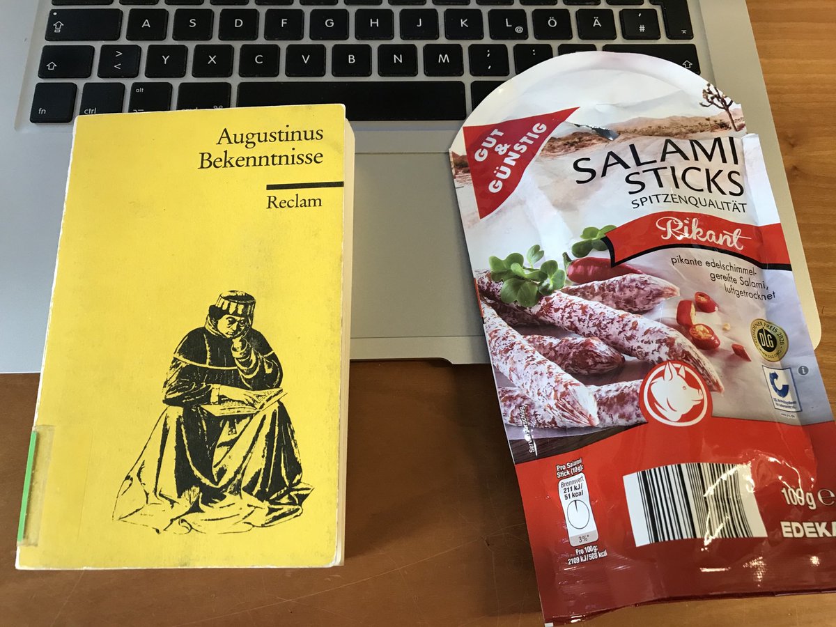 Die Bekenntnisse des Augustinus vs.  meine :(