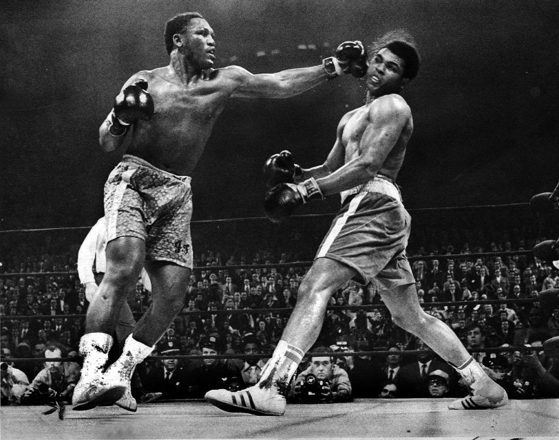 "Fight of the Century (1971)"Both Muhammed Ali & Joe Frazier wore Adidas(Designed by Adi himself)