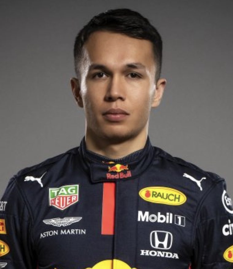 alex albon - golden retriever