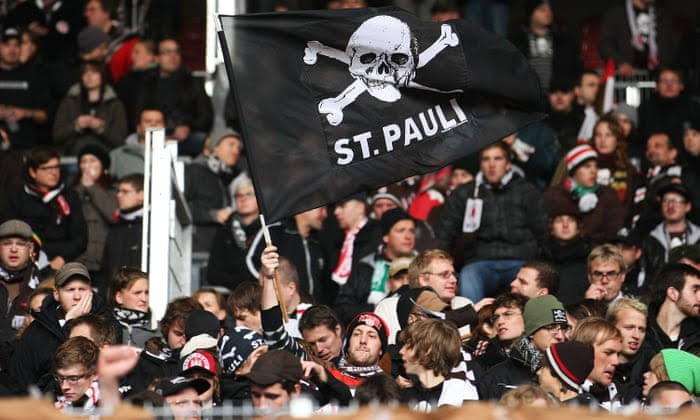 Countrynews8's tweet photo. Here at home we call it: Orlando Pirates FC. In Germany they call it: St Pauli FC. Same difference,  once a pirate always a pirate https://t.co/Qq0UWk6CCi