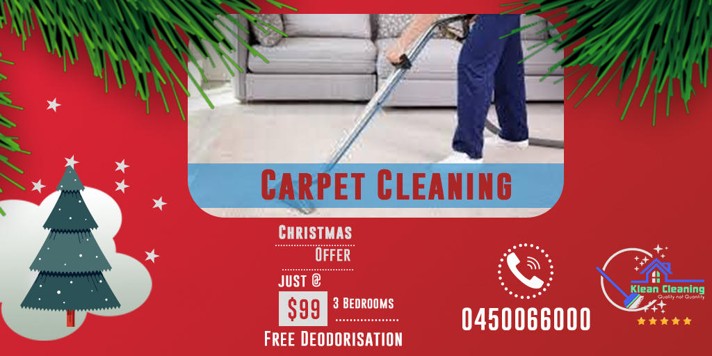 KleanCleaning's tweet image. 🎄 Christmas cleaning Services: A clean and visually pleasing carpet also makes your room look fresher. 
Visit kleancleaning.com.au to book our service now. #CarpetCleaninginmelbourne #melbournecarpetcleaning #ovencleaninginmelbourne #afterbuildingservices #Commercialcleaning