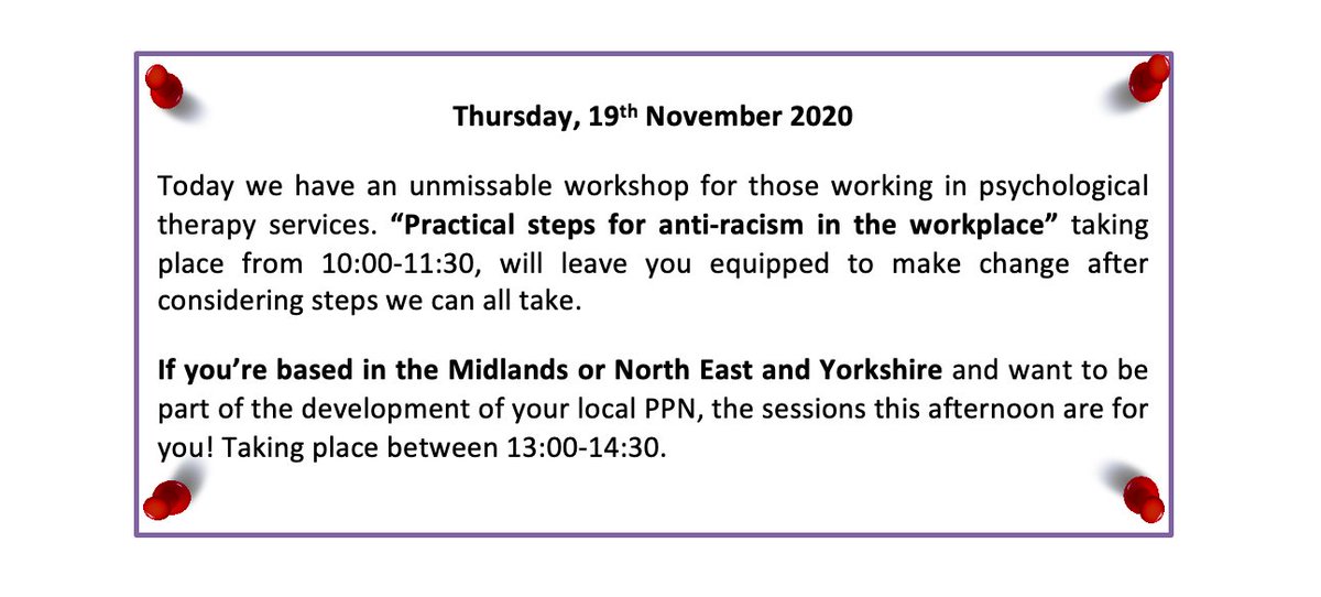 #DAY4 #PsychologicalProfessionsWeek

There's still time to register for the events today, and tomorrow! 

Bring a cuppa and tune in.

fsmevents.com/ppn/