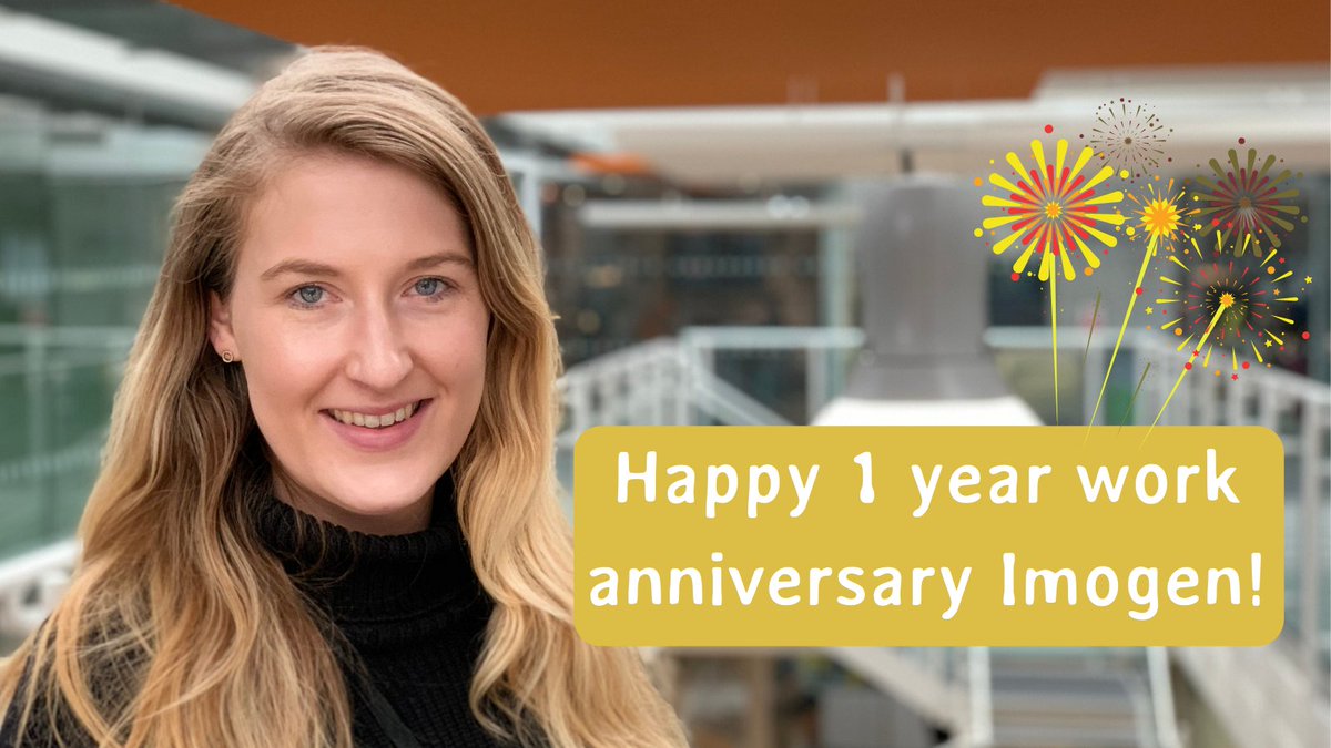 MilkHoneyPR's tweet photo. Congratulations Imogen!

Our resident digital client manager, @ImogenClare93, celebrates her one year #workanniversary at Milk &amp; Honey today and we couldn’t be happier. Here’s to the next year!

#happyhive https://t.co/QT7zCCAUyd