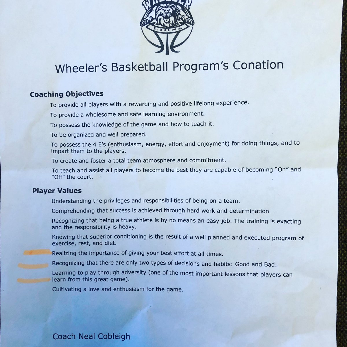 coachncob's tweet photo. Have a philosophy. Believe in it. Work it. #wheelerhoops #winnersdepartment https://t.co/upen8z8FGV