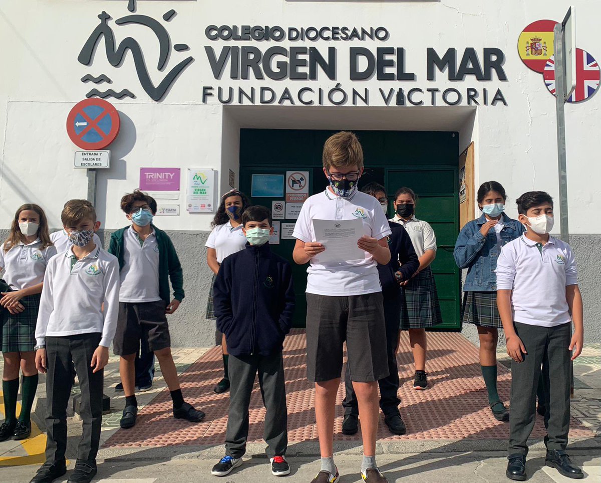 🔊El colegio Diocesano Virgen Del Mar de Fundación Victoria se une a la iniciativa organizada por “Más Plurales, Más Libre, Más Iguales” en la mañana de hoy miércoles 18 de noviembre. <a href="/fvictoria_es/">Fundación Victoria</a> 
#StopLeyCelaà