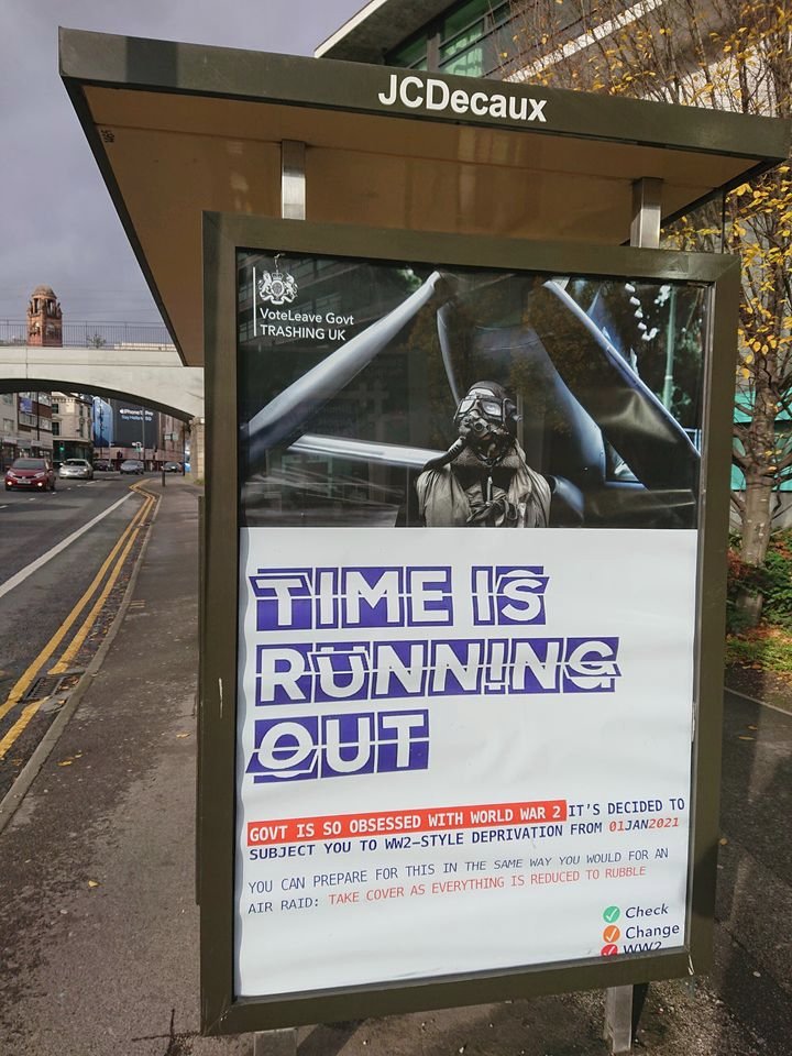 Some Posters spotted around Manchester and SalfordTake a close look and please share