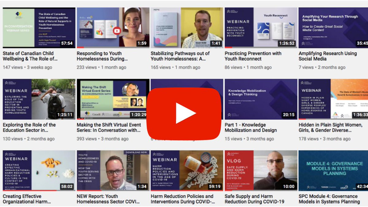homelesshub's tweet photo. Want to stay up to date on new research & best practices for preventing & ending #homelessness? All our newest webinars & video series can be found on the #HomelessHub Youtube channel! Subscribe to stay in the know! β‘οΈ https://t.co/r29mlybTfx https://t.co/pSXu219poj