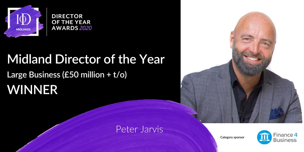 Delighted for Pete Jarvis of Contechs who has won the Midland Director of the Year Large Business award at the Iod Director of the Year Awards. If your company wishes to raise its brand awareness through #awards (we have an 82% win rate!) drop us a DM!