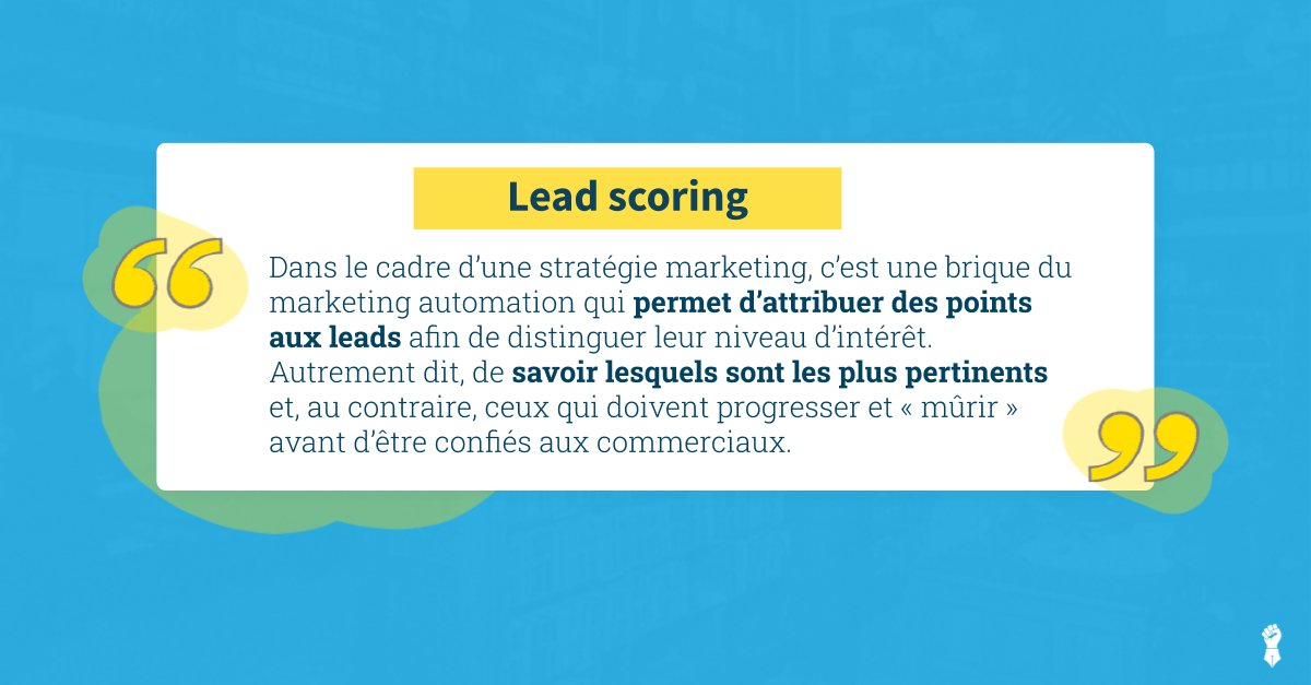 [#Glossaire] 🔍
Comment connaître le réel intérêt de vos #leads ?
Découvrez tout ce qu'il faut savoir sur le #LeadScoring pour, enfin, qualifier vos #prospects 👉 bit.ly/2Hb9h7Z