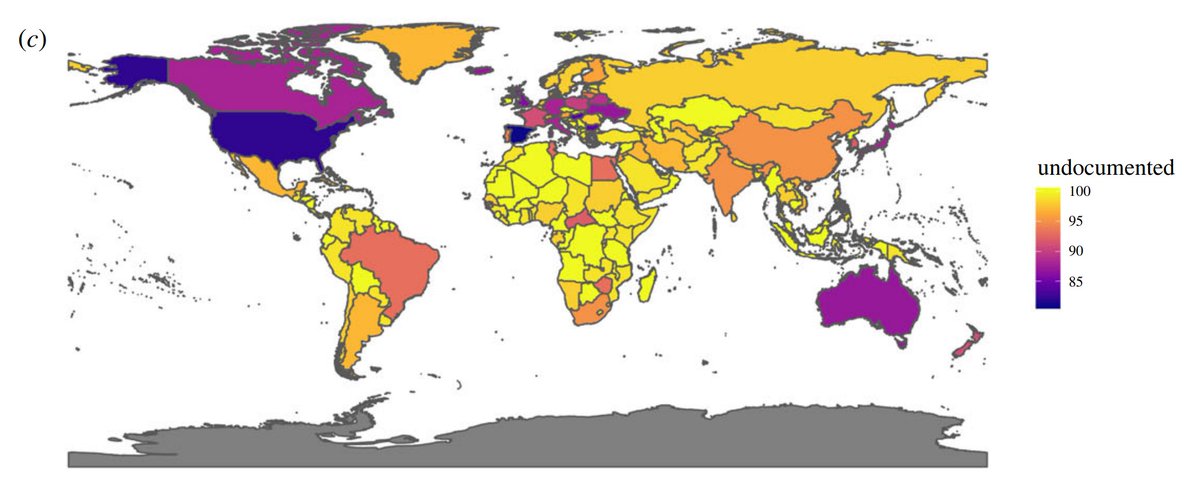 Another answer is "the tropics," but probably not to the degree you expect. Parasite diversity is only intensively sampled in a handful of countries, and 90% of diversity could still be unsampled in most of the world.
