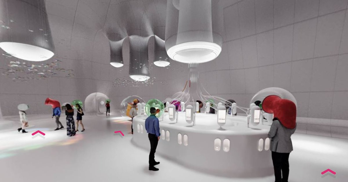 Make sure you find time to relax and explore the bars of Hotel 2035. 

Created by Atellior and <a href="/_superfutures/">Superfutures Design</a> visualised by <a href="/FumoStudio/">FumoStudio</a> 

Sponsored by: @parksideuk and <a href="/Tsarcarpets/">TSAR Carpets</a> 

Register to explore the Hotel of the Future: ow.ly/Ar5v50CmHQH