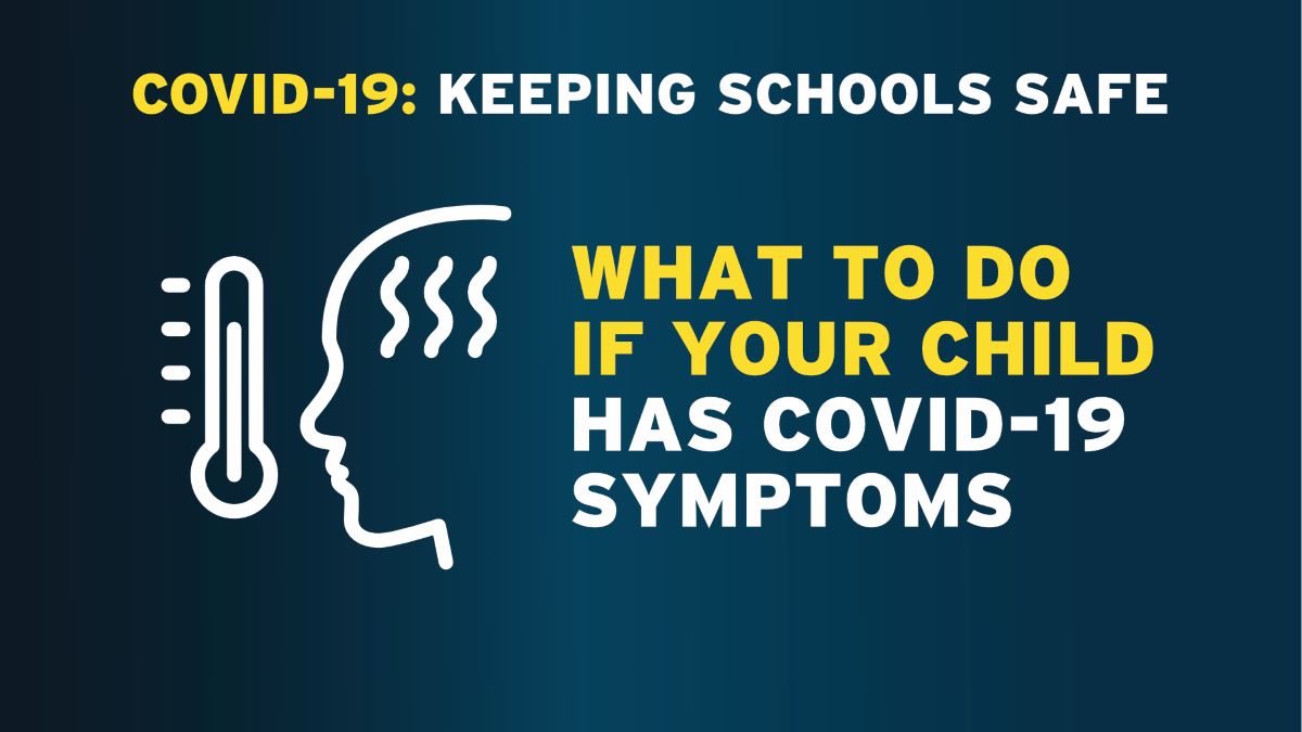Help keep schools safe and stop the spread of coronavirus. Do not send your child to school if they have #COVID19 symptoms and arrange a test as soon as possible. Go to nidirect.gov.uk/coronavirus to book a test or call 119 if you cannot book a test online <a href="/niexecutive/">NI Executive</a> <a href="/Education_NI/">Education NI</a>