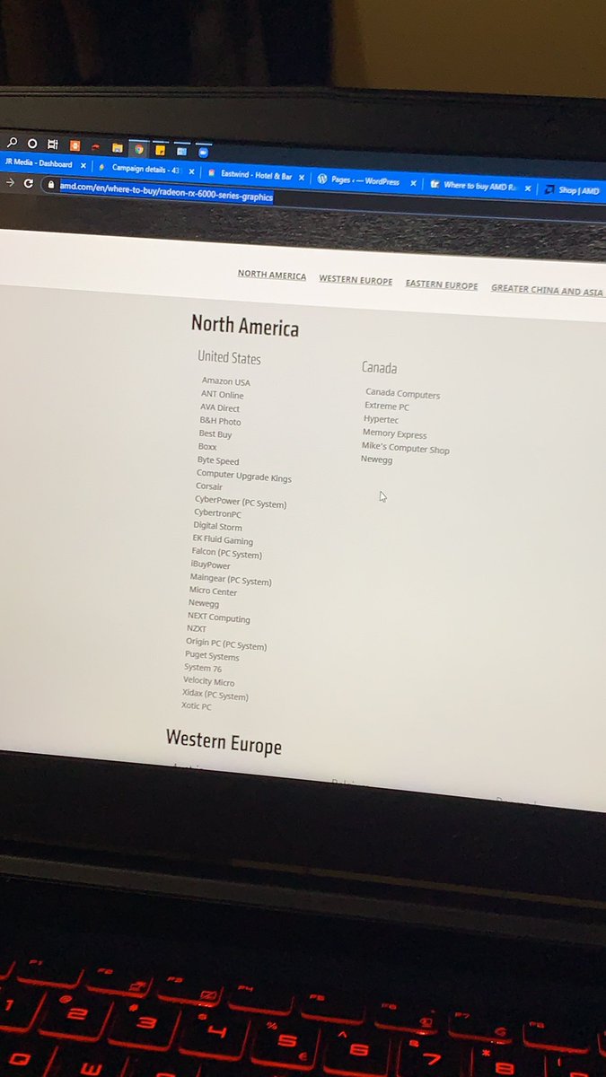 Valorant_Chad's tweet photo. @Radeon not gonna be the same as Nvidia...I REFRESHED and gone https://t.co/aDfqpdOj4R
