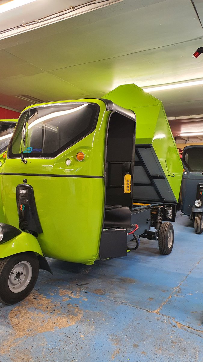 tukshopuk's tweet photo. Electric Waste Collection Tuk Tuk with hydraulic rear box, demonstration vehicle now available at our Eastleigh showroom @rahulgayam @gayamraja #ElectricVehicles #evs #cleanair #cleanairnow #electrictuktuks #climatechange #zeroemission #lithiumpower https://t.co/TrwjVoUvRO