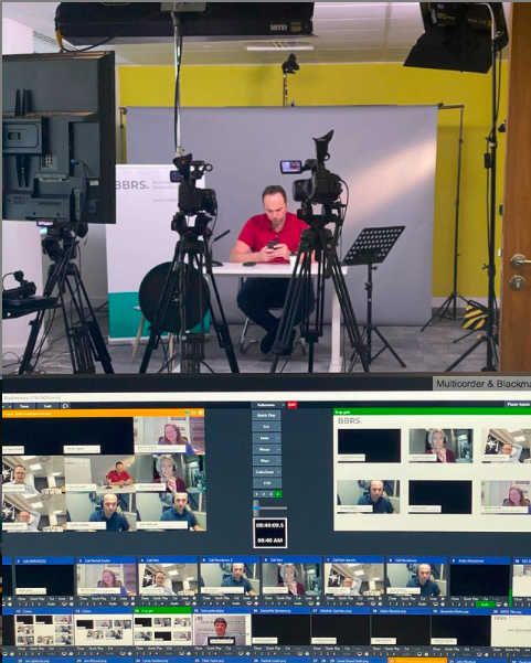 LinklineCrew's tweet photo. @markmoreve #directorofphotography #linklinecrew #cameracrew Back on the keys creating a #livestream today with 8 remote callers going live to the web #livebroadcast #liveevent #vmix https://t.co/JO8J7S6fTh