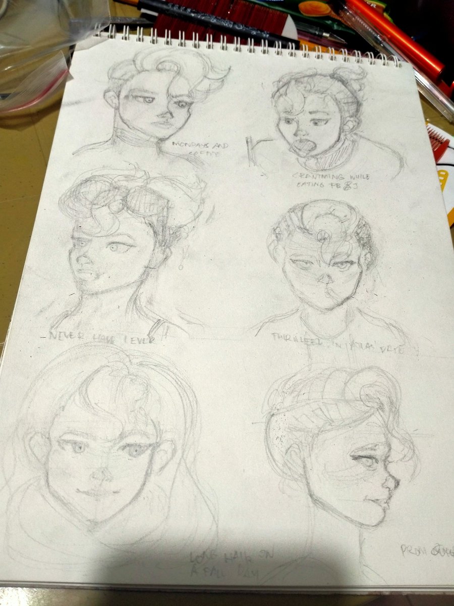 bureseru_chan's tweet photo. Me: The first drawing on my sketchbook must be clean and lines are clear
Me after hours of chaotic scribbling: 🤡
#drawing #scribles #artph #art #sketchbook #undercover #scarlet #owncharacter https://t.co/Uuy0WNMe2K