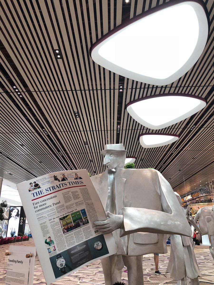 Some stunning installations at the Terminal 4. This airport could be an art museum and one can easily spend a day admiring and photographing such stuff  #photography  #ChangiAirport  #Singapore  #Apple  #ThePhotoHour  #Travel  @ChangiAirport (4)