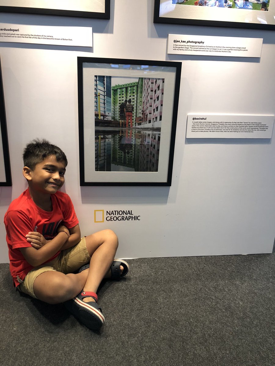 And last one- When one of my images was featured  @NatGeoPhotos  @NatGeo and  @govsingapore at the  @ChangiAirport and other centres  #natgeo  #Nationalgeographic  #Singapore  #Photography  #Apple (9/9)