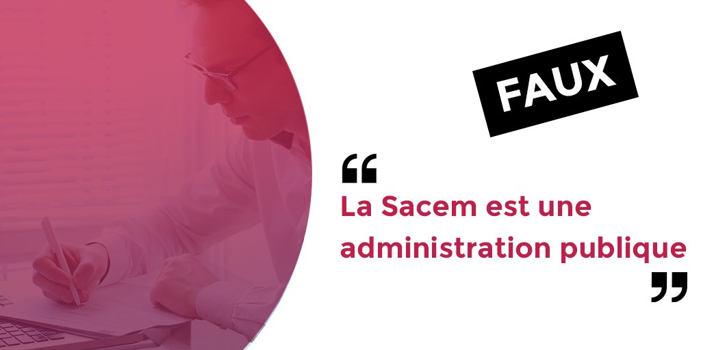 Sacem tweet media