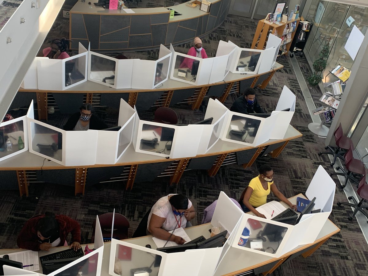 WendySkibinski's tweet photo. Mobilized & onboarded team CCR.... GOAL: Parent outreach week 1! Ensuring #wearewayne scholar success amidst a virtual environment #wayneaimshigh #casemanagers @apearish @taylorjohn31 @MattWelches All systems GO💜💜💜 GIANTS being GIANTS https://t.co/2wvdL6dROg