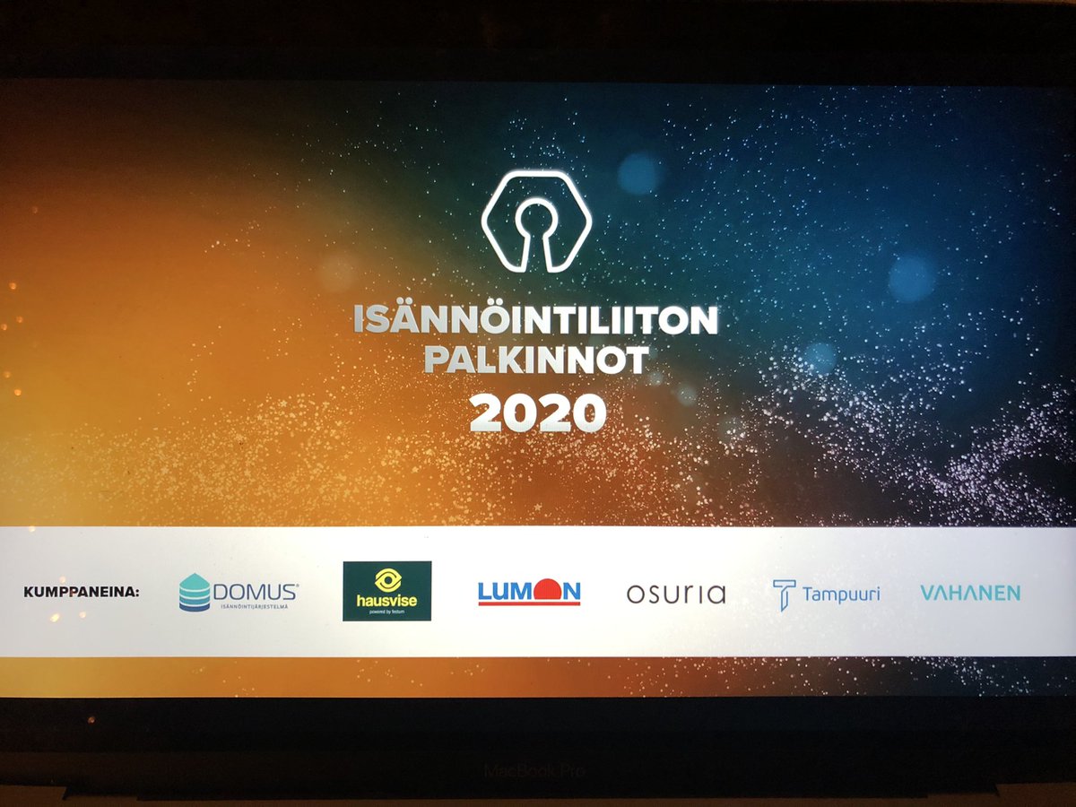 Nyt jännittää! 
#isännöintipäivät #isännöinti