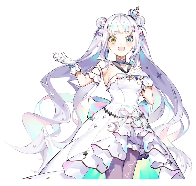 フラスタの立ち絵です、ライブガ成功になりますように!
#めあArt 