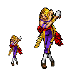 TheSixthSaint made me some Vega pixel art for my b'day 😍 One vers