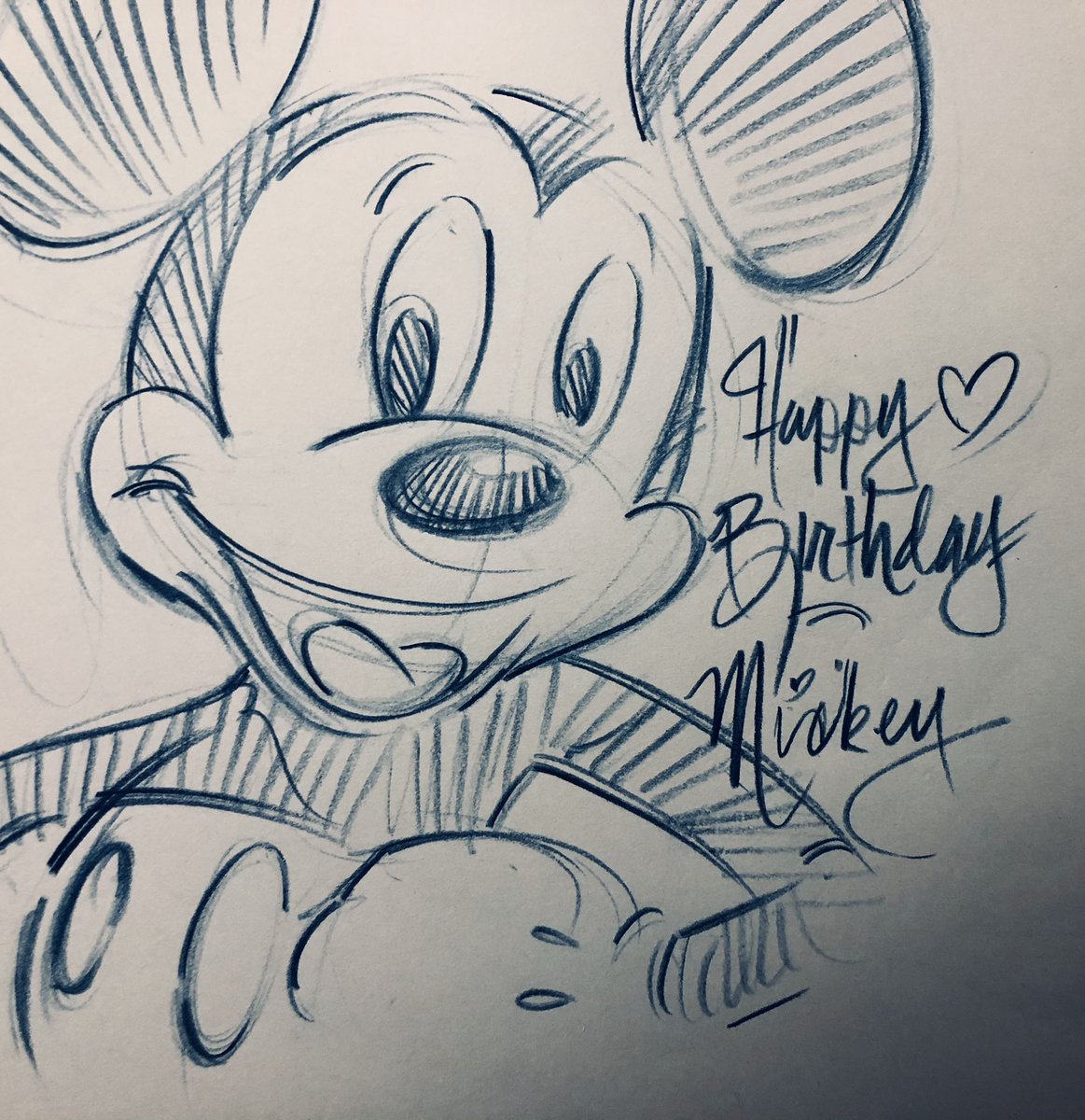 Happy BirthDay Mickey Mouse ;)