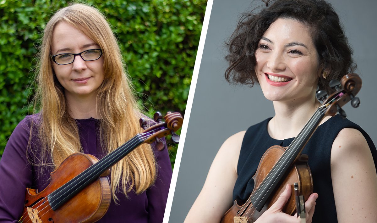 We're thrilled to have @_melissa_jayne_ &amp; <a href="/Mariannecasey/">Marianne Canning</a> on group string teaching placements with us this term. Both are with Team Teach, a <a href="/UKMusicMasters/">Music Masters</a> &amp; <a href="/BCU_Global/">Birmingham City University</a> collaboration. 

#MusicEd #CanDoMusic #Strings #MusicEducation #MertonMusic
