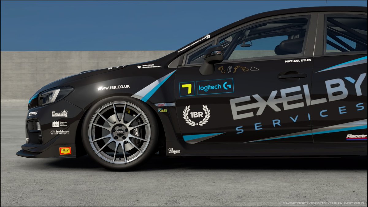 PrecisionMotor7's tweet photo. Fresh new look on the VTCR subaru. https://t.co/mXqT1Gz4xT