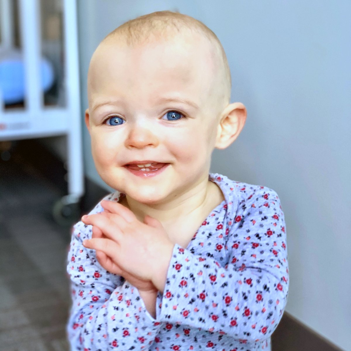 Jenny Page McManus, Theta Alpha, shared, "my daughter weighed 1 lb 9 oz and was 13.4 in long. We spent 106 days in the NICU at Brenner Children’s Hospital in NC. Today, my daughter is still supported by MOD programs to help her catch up to her peers." #prematurityawarenessmonth