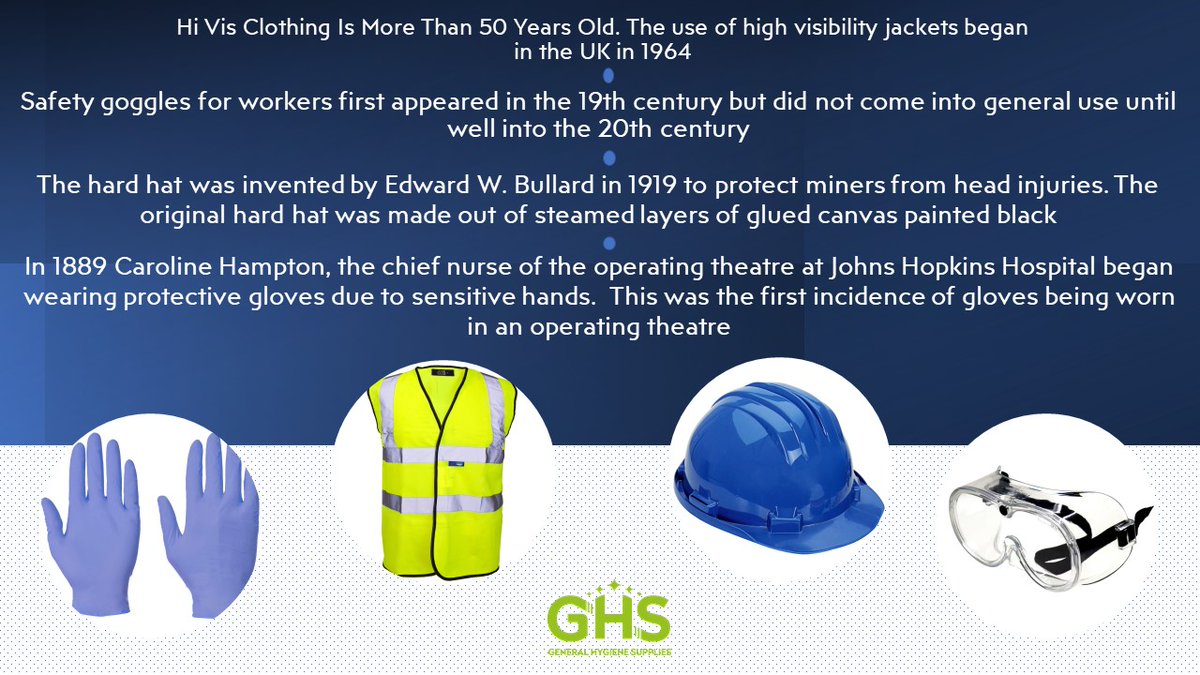 HygieneGeneral's tweet image. generalhygiene.co.uk/product-catego…
#workwear #safetyatwork #goggles #hardhat #hi-vis #gloves
