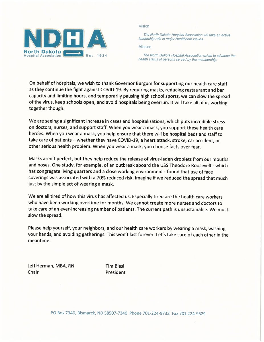 ND Hospital Assoc tweet media