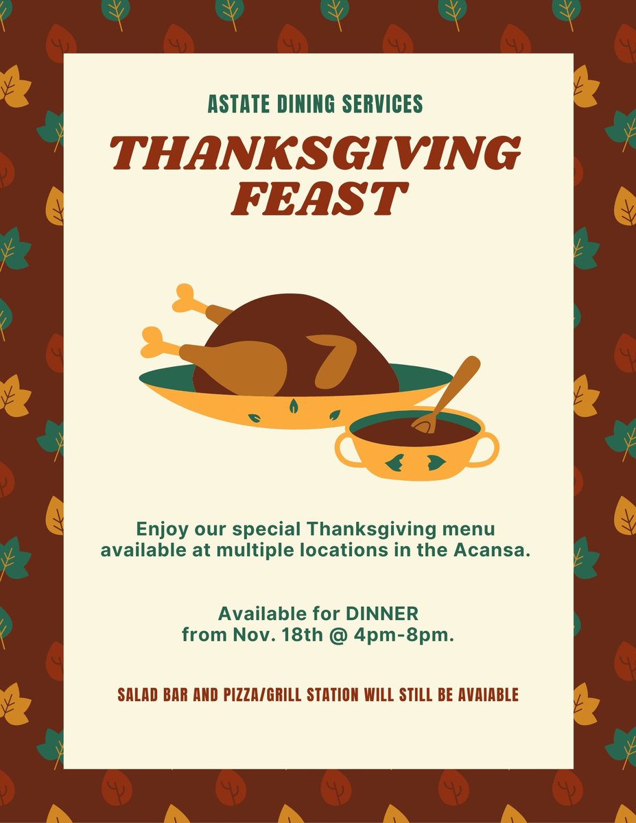 A-State Dining Services (@astatedining) on Twitter photo 