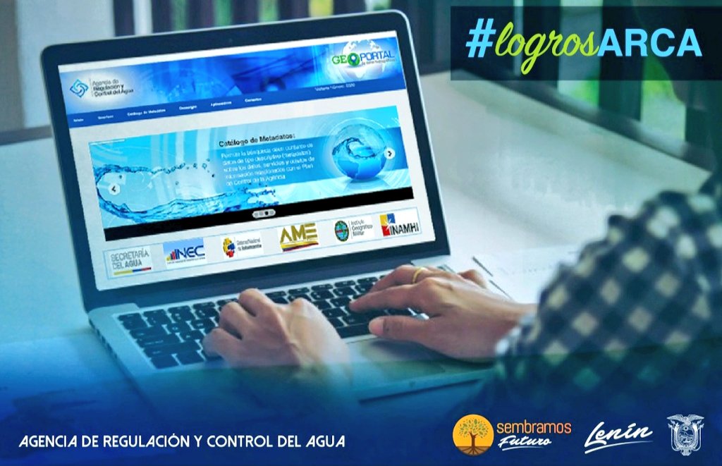 Reg_aguaEc's tweet photo. En este año se repotenció el Geoportal Institucional como herramienta de transparencia en la información de la gestión integral e integrada del recurso hídrico. Con esta herramienta se podrá profundizar en el análisis y evaluación de la información del sector. #LogrosArca2020 https://t.co/d5bEMYKpIO