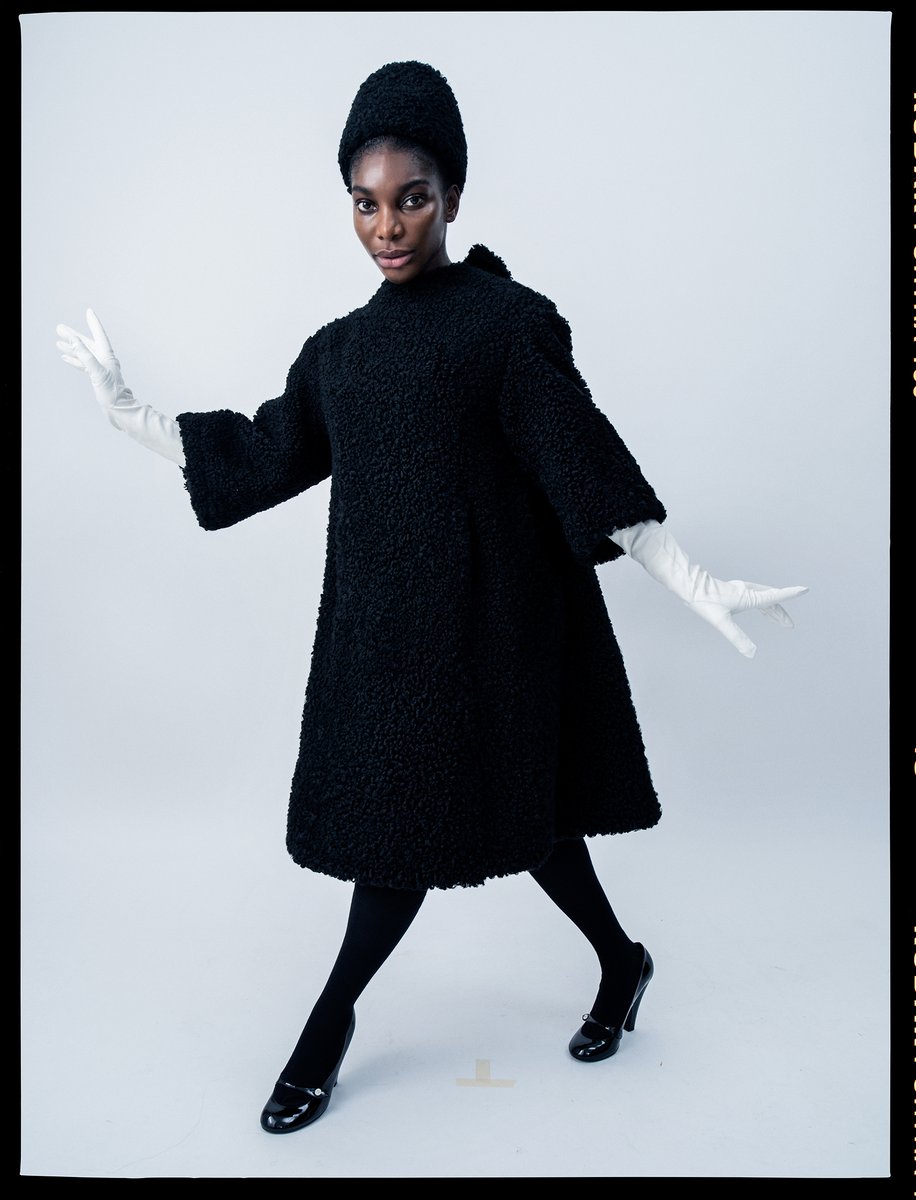 hautelemess's tweet photo. Michaela Coel for W Magazine wearing Balenciaga, Marc Jacobs, and Givenchy is like a piece of Chewing Gum with long-lasting flavor to savor for hours on end! https://t.co/8mSrQDRGIo