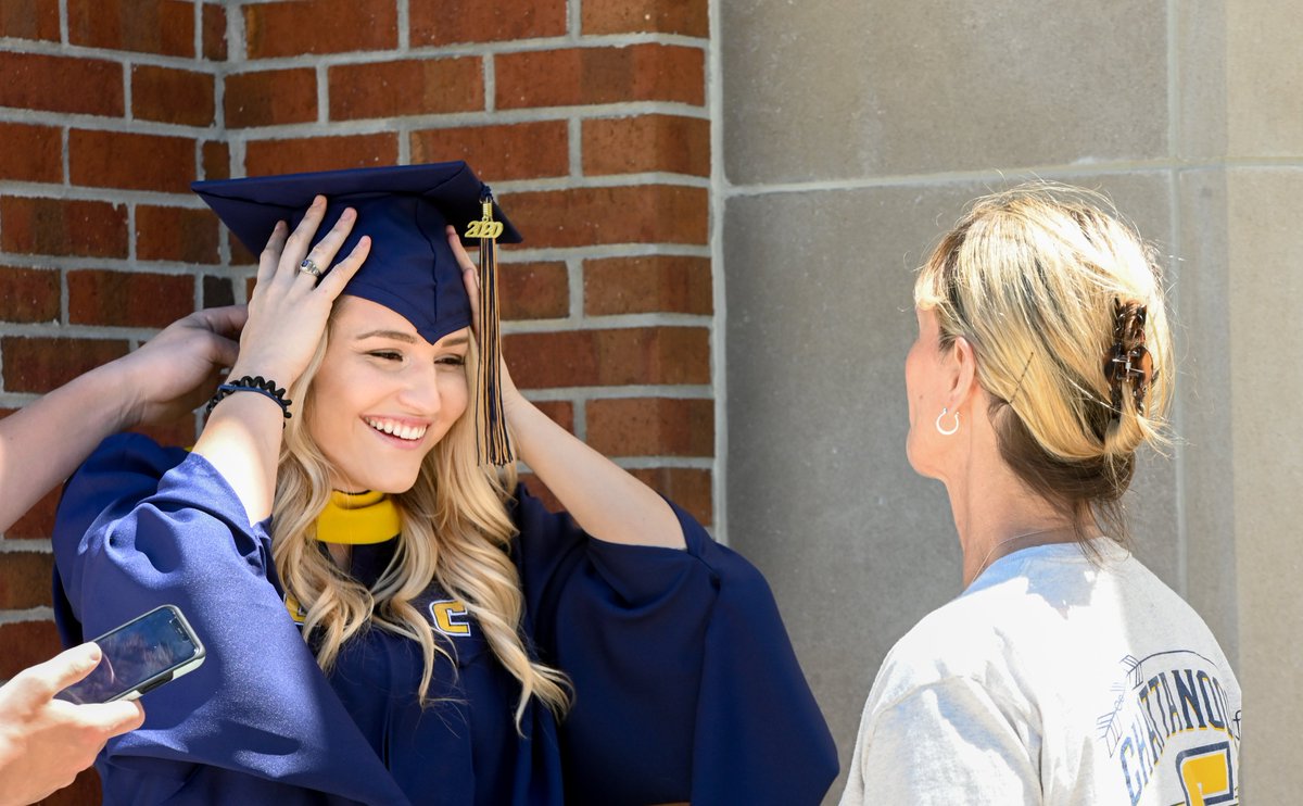 UTCRollinsCOB's tweet image. The countdown is over! Commencement begins today 😍 Congratulations to the Class of 2020 #UTC20 #GoMocs