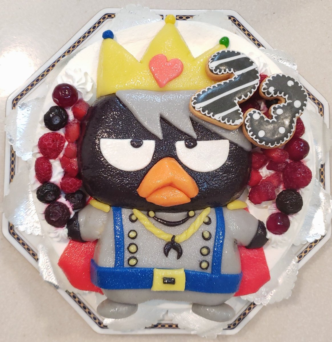 瑠姫くん誕生日おめでとう いつかのばつ丸姫イラストを立体ケーキにしてご用意しました 王子に献上っと Happyrukiday Jo1白岩瑠姫誕生祭 Jo1 白岩瑠姫 ツイレポ